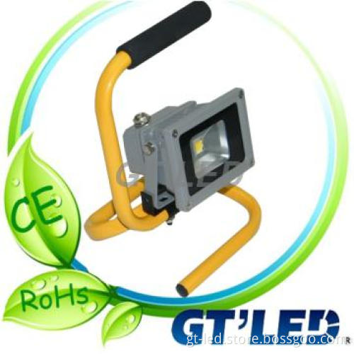 Portable 10w floodlight with saa/c-tick/ce-rosh